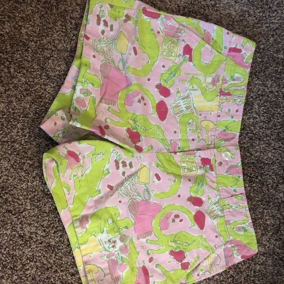 WHITE TAG Original Lilly Pulitzer shorts size 6 - Picture 2 of 4